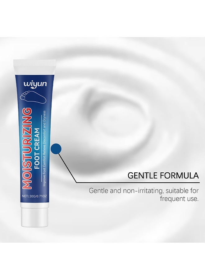 WIYUN Moisturizing Foot Cream - Daily Care for Feet - Soft and Smooth Moisture-Laden, Refreshing and Light Texture - 20g - Image 3